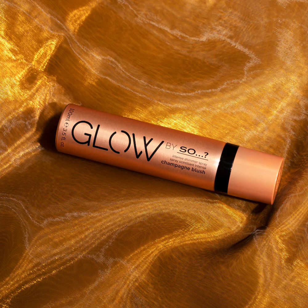 Glow By So...? Intense Shimmer Spray Champagne Blush 100ml - Image 3