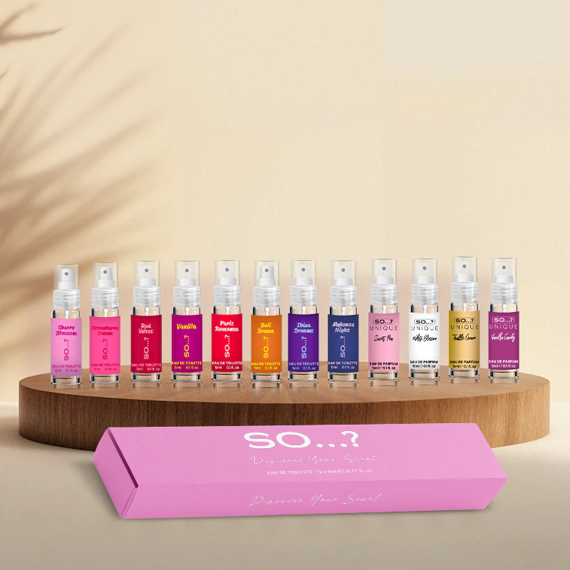 ⁠SO…? Bestseller Mists Mini Discovery Perfume Set 12 x 5ml - Image 3