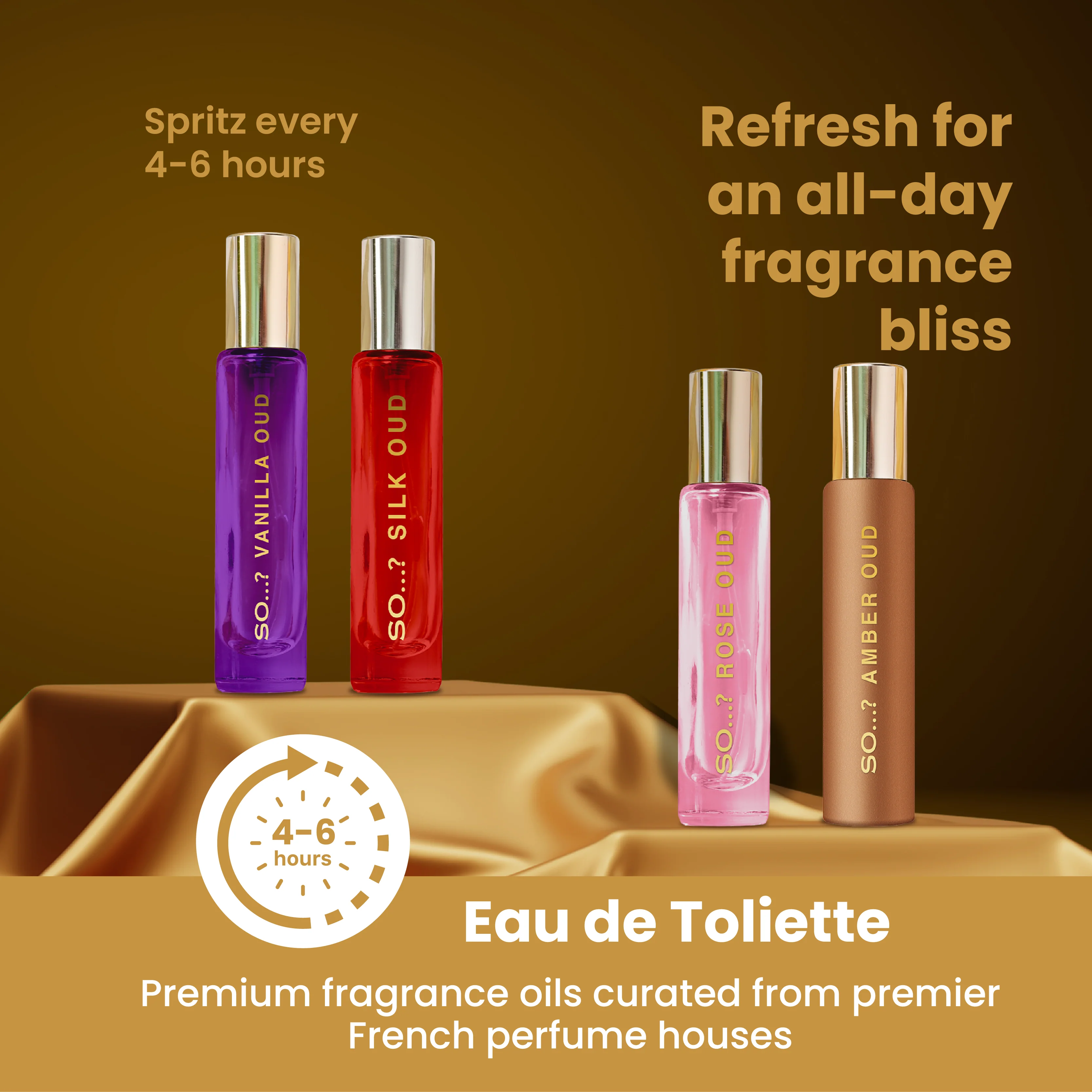 SO…? Oud Travel Size Mini Premium EDT Giftset (4 x 15ml) - Image 10