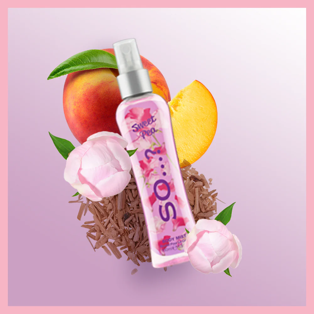 SO…? Sweet Pea Body Mist 100ml - Image 3